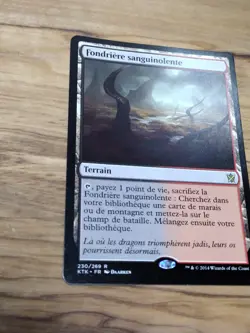 Bloodstained Mire FRENCH FR Fondriere Sanguinolente Khans Tarkir 230/269 LP - Image 4