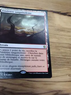 Bloodstained Mire FRENCH FR Fondriere Sanguinolente Khans Tarkir 230/269 LP - Image 5