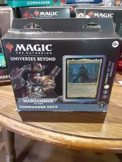 MTG Universes Beyond: Warhammer 40,000 -Forces of the Imperium SEALED - Image 1