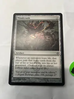 Mindcrank New Phyrexia Regular VG condition - Image 1