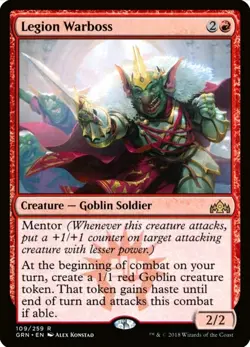 X 1 Legion Warboss NM-M Guilds of Ravnica #109 MTG Magic The Gathering - Image 1