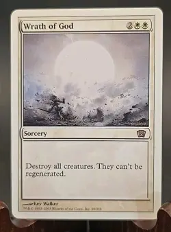 Wrath of God 8th Edition MTG Regular Moderately Played - Image 1