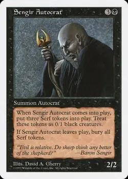 2x Sengir Autocrat 5th Edition LP MTG - Image 1