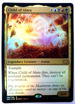 MTG: Double Masters 2022 - Child of Alara - FOIL Rare - #192 - NM - Image 1