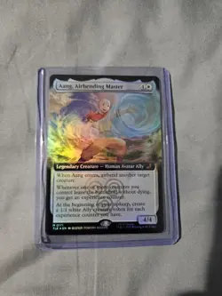 Aang, Airbending Master (Extended Art) M Avatar: Eternal-Legal NM FOIL - Image 1