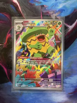 Ludicolo 095/094 - Phantasmal Flames Illustration Rare Pokemon TCG - NM Card - Image 1