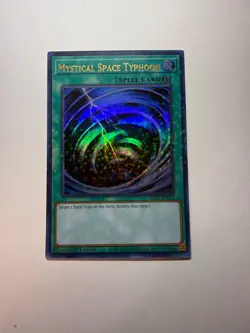 Yugioh - Mystical Space Typhoon - Ultra - 1st - HAC1-EN023 - NM - Image 1