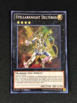 YUGIOH STELLARKNIGHT DELTEROS DUEA-EN053 1ST SECRET - Image 1
