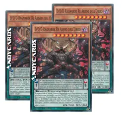 3x D/D/D RAGNAROK RE ABISSO DELL'OBLIO • Comune • SP17 IT029 • 1Ed • Yugioh! - Image 1