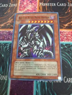 Yugioh Red-Eyes Black Metal Dragon PP01-EN015 Super Rare Unlimited Near Mint - Image 1