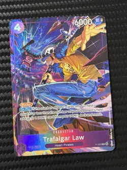Trafalgar Law (Illustration Box Vol.6) P-093 One Piece Promotion Cards Foil NM - Image 1