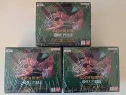 3x One Piece Card Game OP-12 Legacy Of The Master Booster Box SEALED NEW - Image 1