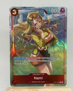 One Piece TCG OP12 Legacy of The Master Packs X4 + Nami AA & Sanji SEC English - Image 2