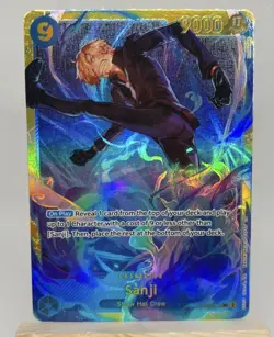 One Piece TCG OP12 Legacy of The Master Packs X4 + Nami AA & Sanji SEC English - Image 4
