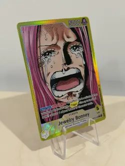 One Piece TCG Jewelry Bonney OP13-100 Alt Art Leader Carrying On His Will - Image 2