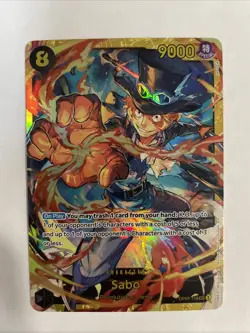One Piece TCG - Sabo - OP07-118 - PRB02 - Secret Rare - NM/MINT - Image 1