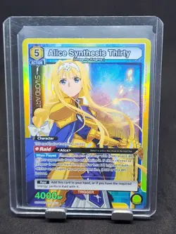 Alice Synthesis Thirty SR HOLO - Union Arena Sword Art Online UE07BT/SAO-1-013 - Image 1