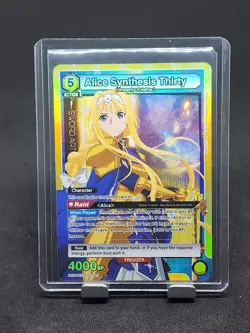 Alice Synthesis Thirty SR HOLO - Union Arena Sword Art Online UE07BT/SAO-1-013 - Image 1