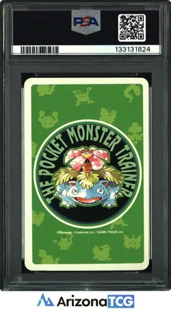Pokemon 1996 Articuno 144 4 Of Hearts Green Playing Cards Japanese PSA 10 - Image 2
