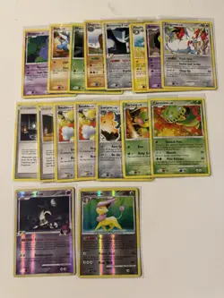 Pokemon Platinum Lot - 2 Holos (17 Cards Total) - Image 1