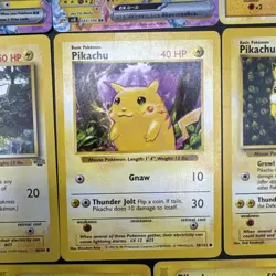Pokemon Pikachu 8 Card Lot Red Cheeks 1st Edition Promo E Reader - Image 3