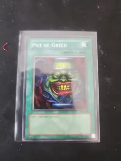 Pot Of Greed SYE-040 (LP) Unlimited Common 2002 Yu-Gi-Oh! Card TCG - Image 3