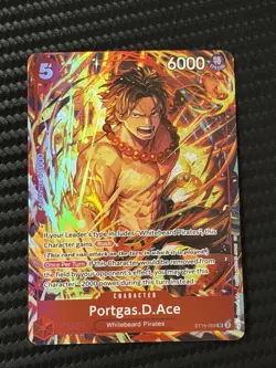 Portgas.D.Ace (Illustration Box Vol.5) ST15-005 One Piece Promotion Cards Foil - Image 1