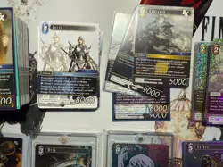 Final fantasy TCG Opus IX CARD LOT w/ 9-042H & 9-035R FULL ART - Image 4