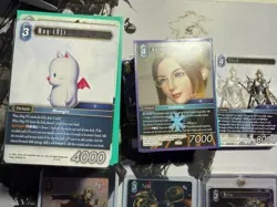 Final fantasy TCG Opus IX CARD LOT w/ 9-042H & 9-035R FULL ART - Image 5