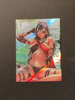 UR Dehya Genshin Impact Goddess Carnival Story TCG Holo Anime Card - Image 1