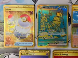 MINT – NM ~ Pokemon Gold Secret Rare Lot of 5 (Varying Sets) TCG Cards - Image 2