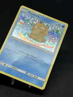 2018 Pokemon Psyduck Cracked Ice Holo McDonald's Happy Meal Promo Card 2/12 - Image 2