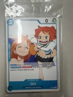 Girl (OP14 Release Event) P-096 One Piece Promotion Cards Regular - Image 1