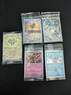 Five Sealed Pokemon Promo Cards - Image 1