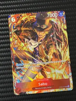 Sabo (Illustration Box Vol.5) OP05-007 One Piece Promotion Cards Foil - Image 1