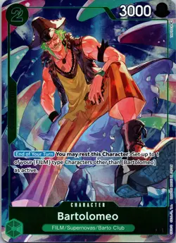 Bartolomeo (Event Pack Vol. 1) PR One Piece Promotion Cards P-029 NM - Image 1
