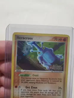LP/MP Heracross 43/109 Reverse Holo Team Rocket Returns Pokemon Card - Image 2