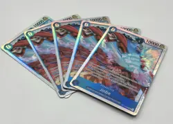 One Piece CCG Jinbe 5x Card Playset OP14-049 SR - English - ALL MINT - Image 1