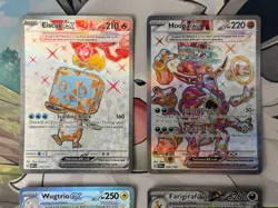 MINT – NM ~ Pokemon Full Art Terastallized Lot of 4 (Varying Sets) TCG Cards - Image 2
