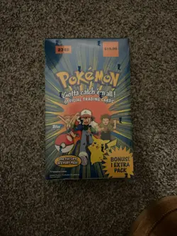 1999 Pokemon Official Trading Cards TOPPS Blue Label - Sealed First Print - Image 1