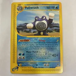 Poliwrath - 60/165 - Pokemon Expedition Non-Holo Rare Card NM - Image 1