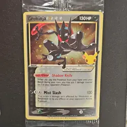 Pokemon Greninja Star SWSH144 Sword & Shield Promo Holo Card 130 HP English TCG - Image 1