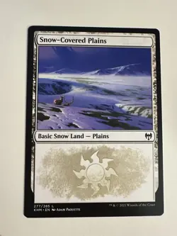 Snow-Covered Plains - Kaldheim - NM - EN - 277 - Image 1