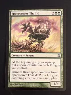 1x Sporesower Thallid (220) Time Spiral LP MTG Magic the Gathering x1 MKE - Image 1