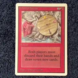 WHEEL OF FORTUNE UNLIMITED rare Magic the Gathering - Image 4