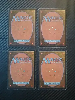 MTG Unlimited Lot Lightning Bolt, Hill Giant, Invisibility, Howl From Beyond MP+ - Image 3