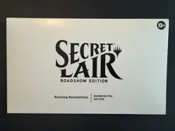 MTG - Secret Lair - Roadshow Edition - Rainbow Foil - Burning Revelations - Image 1