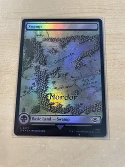 Swamp - Mordor - Universes Beyond: Lord of the Rings: Tales of Middle-Earth Foil - Image 1