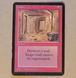 MTG - Magic the Gathering - Alpha Tunnel- MP - Image 1