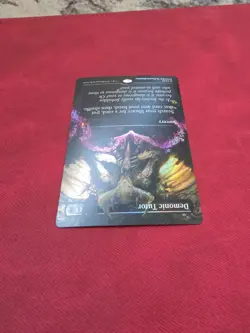 MtG - Demonic Tutor - Borderless - Commander Masters (CMM) - FOIL - NM - Image 3